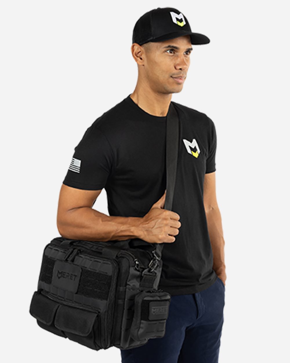 MERET - Bolso de hombro Commander 15L negro - C15