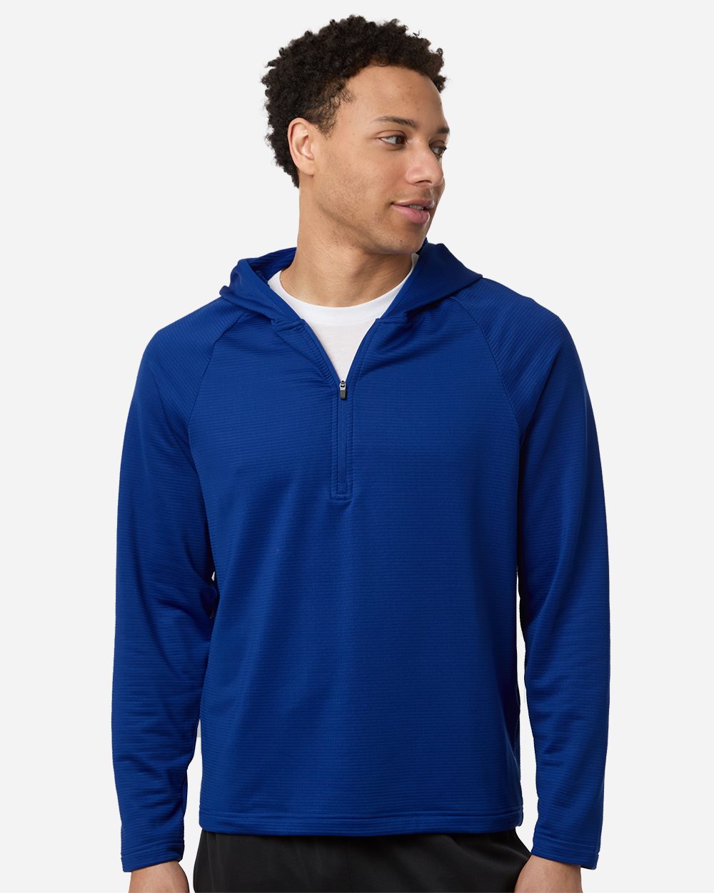 Team 365 - Men's Qualify Quarter-Zip Hooded Pullover - TT200