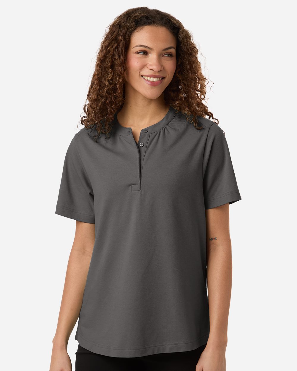 Devon & Jones - Women's Seaton Pebble Textured Polo - DG102W