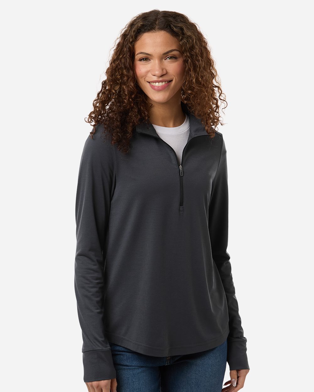 North End - Chaqueta de alto rendimiento con cremallera y elástico Jaq para mujer - NE405W