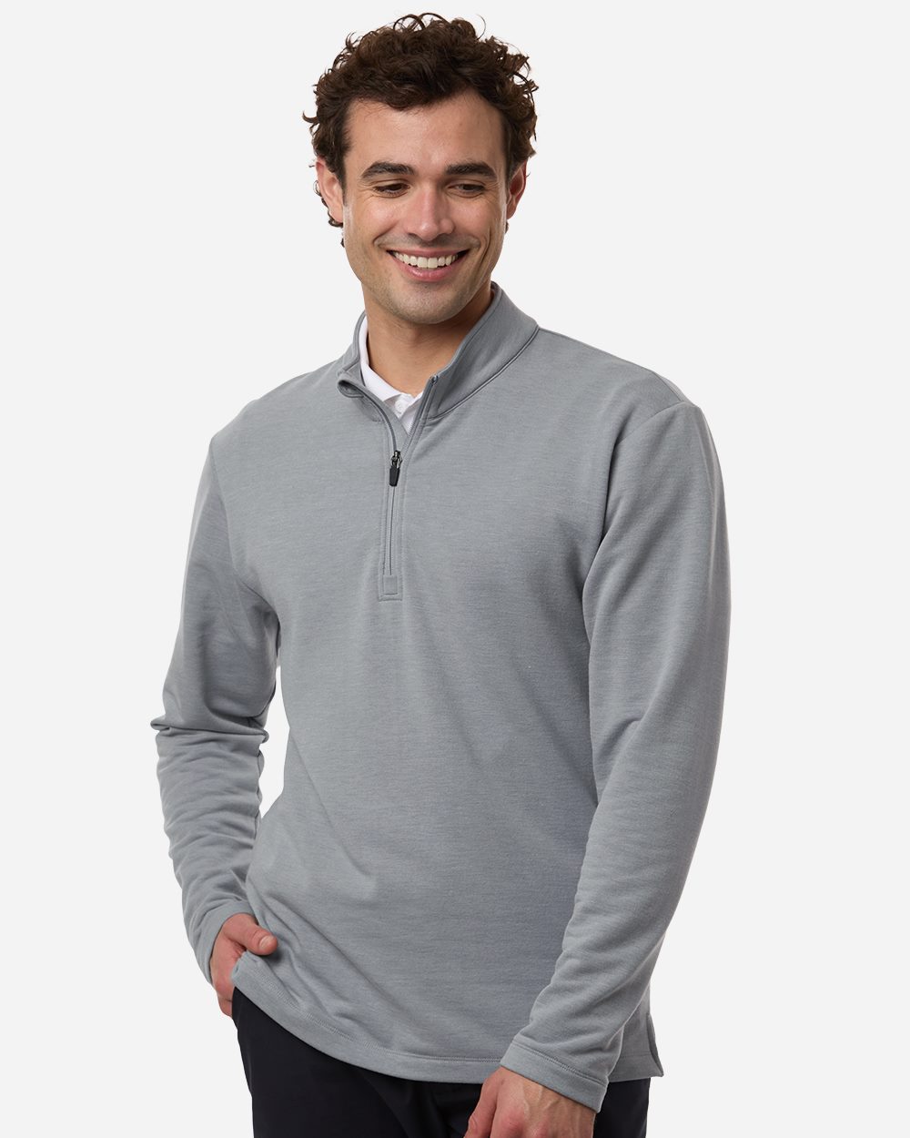 AllPro - Men's Stretch Quarter-Zip Fleece Pullover - STF870