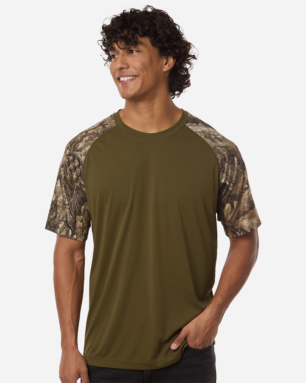 RealTree - Unisex Realtree® Performance Colorblock T-Shirt - RT2103
