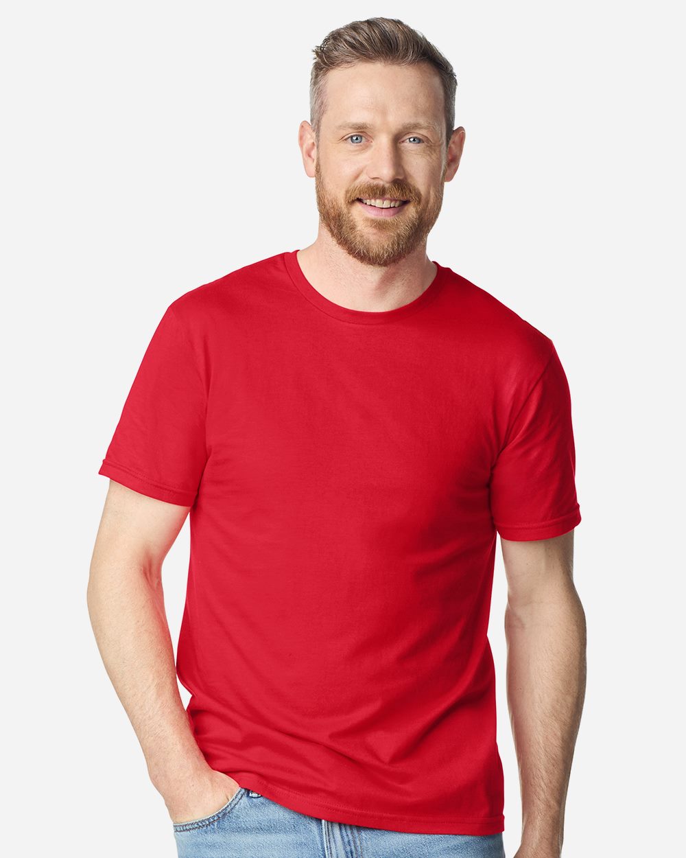 Gildan - Camiseta unisex con estampado de plasma Softstyle® - 64PLSMA
