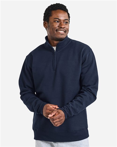 Gildan - Sudadera unisex Heavy Blend™ con cremallera de un cuarto - 18810
