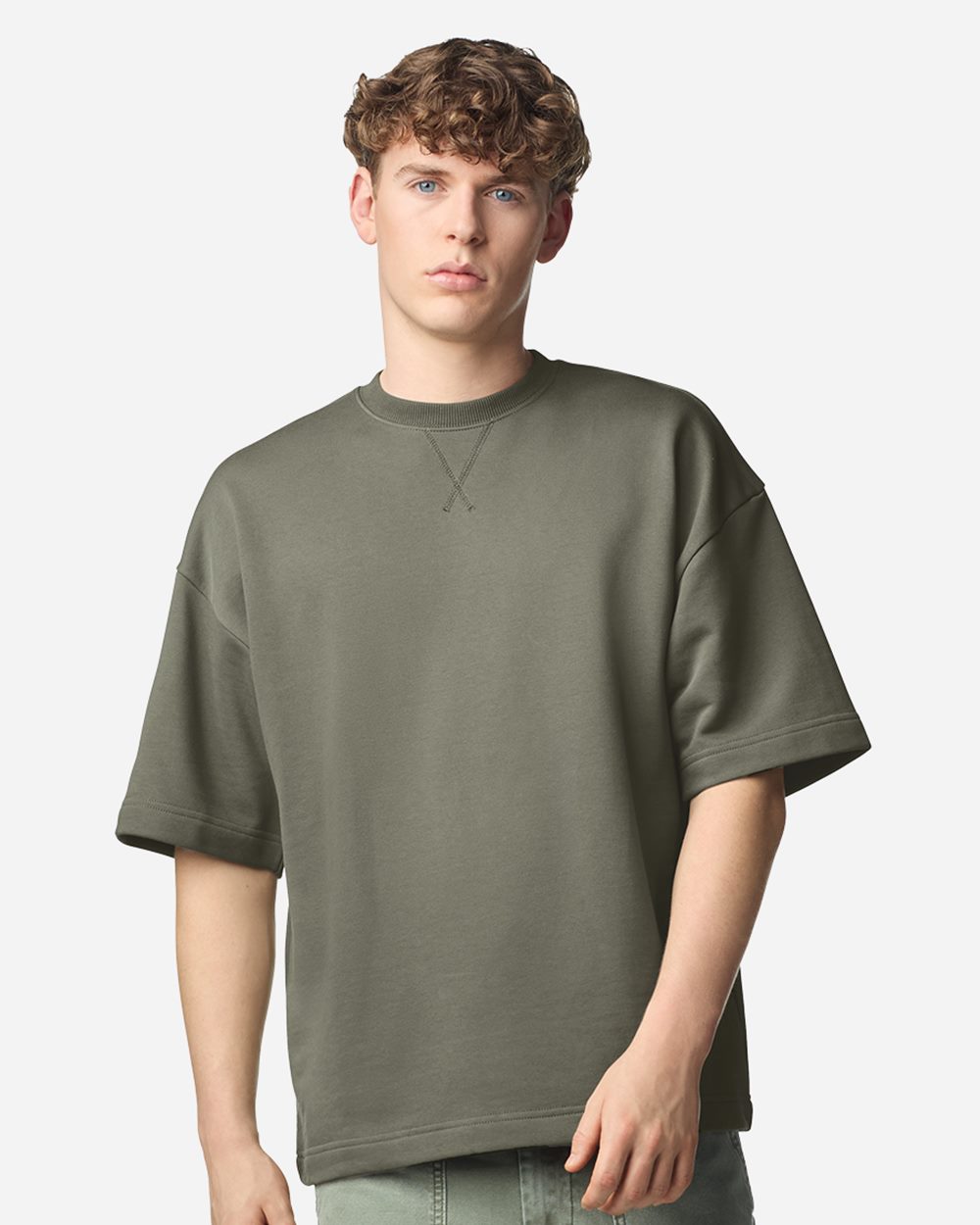 American Apparel - Unisex French Terry Oversized Boxy Tee - FTEX00