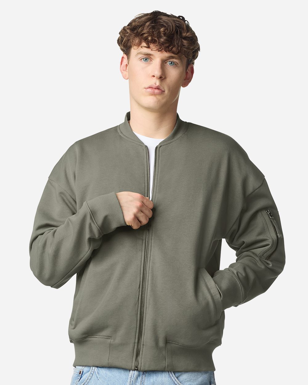 American Apparel - Unisex French Terry Bomber Jacket - FTJ77