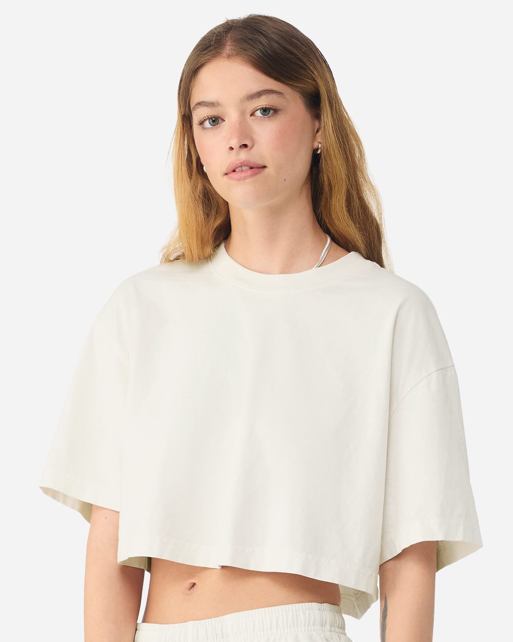 BELLA + CANVAS - Women's Garment-Dyed Cropped Tee - 6882GD