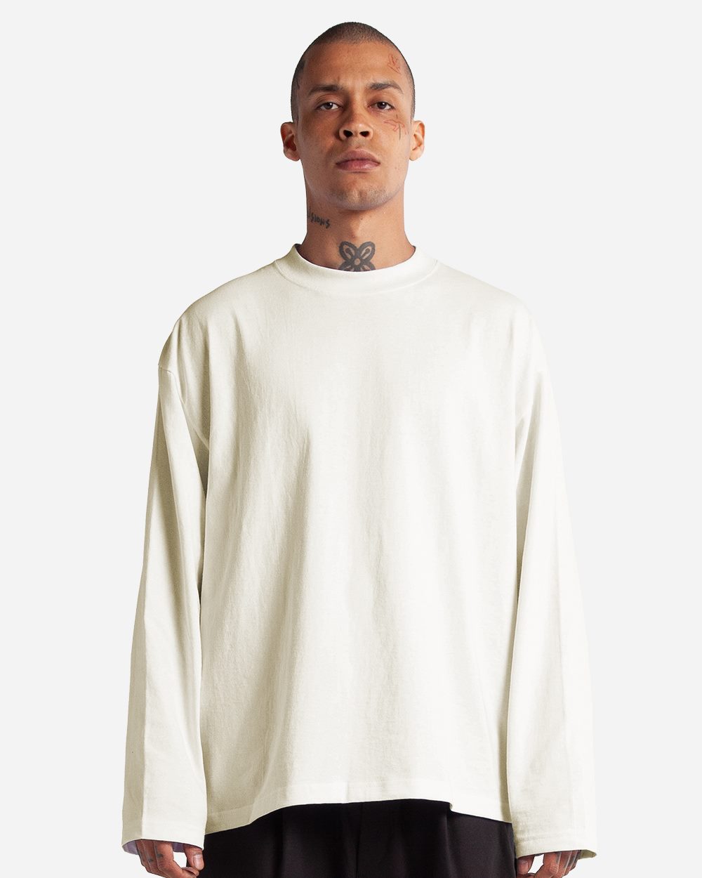 Shaka Wear - Unisex Max Heavyweight Oversized Long Sleeve Tee - SHMOL