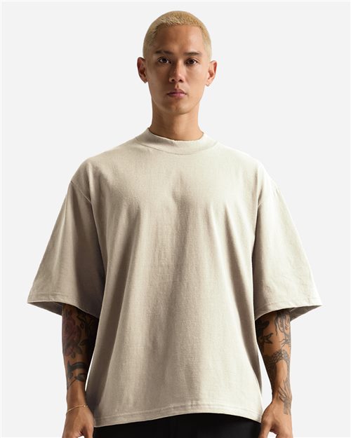 Shaka Wear - Unisex Max Heavyweight Oversized Long Sleeve T-Shirt - SHMOL