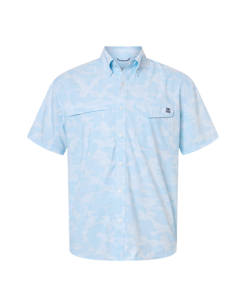 HUK - Men's Tidepoint Printed Short Sleeve Shirt - H1500220