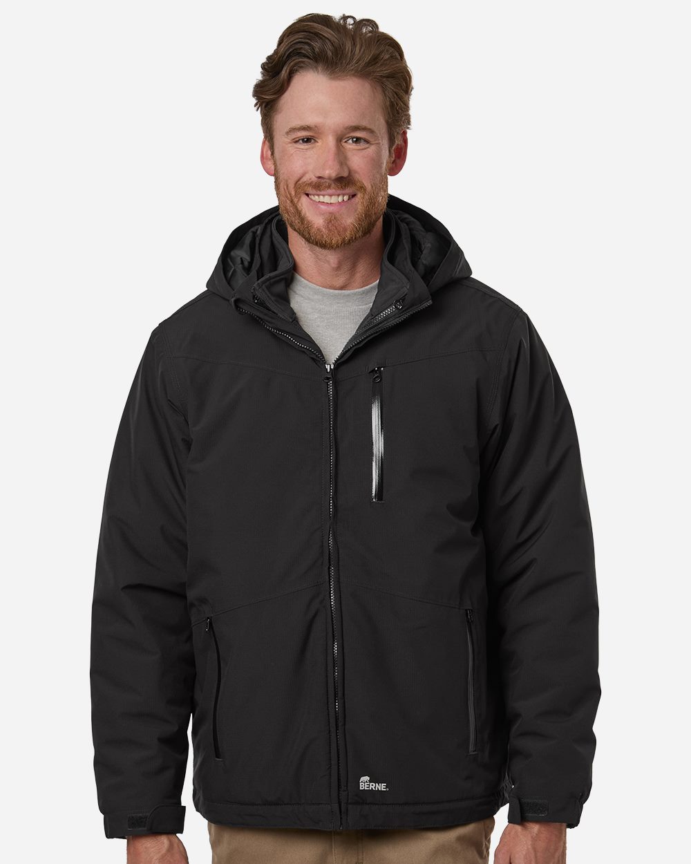 Berne Apparel - Men's Jobsite 3-in-1 System Jacket - HJ222