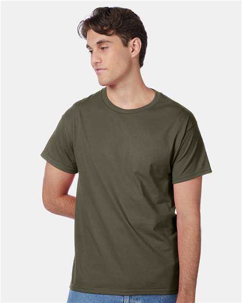 Hanes - Camiseta unisex auténtica - 5250