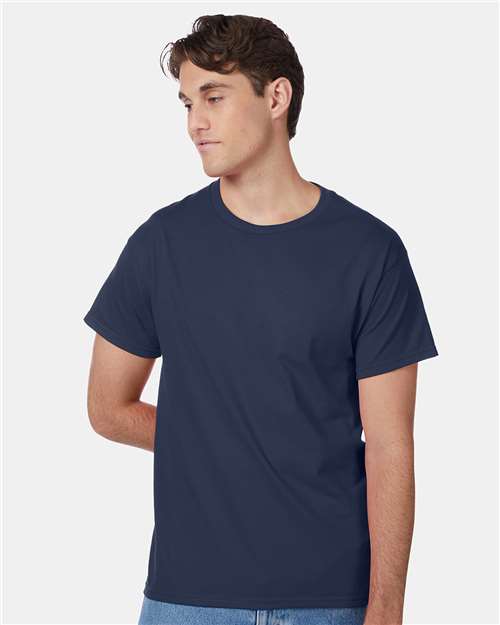 Hanes - Camiseta unisex auténtica - 5250
