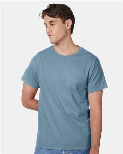 Hanes - Camiseta unisex auténtica - 5250