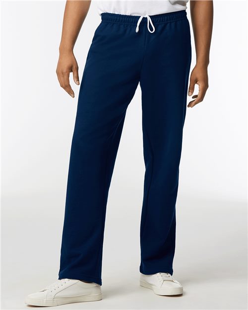 Gildan - Pantalones deportivos unisex de mezcla pesada™ con parte inferior abierta - 18400