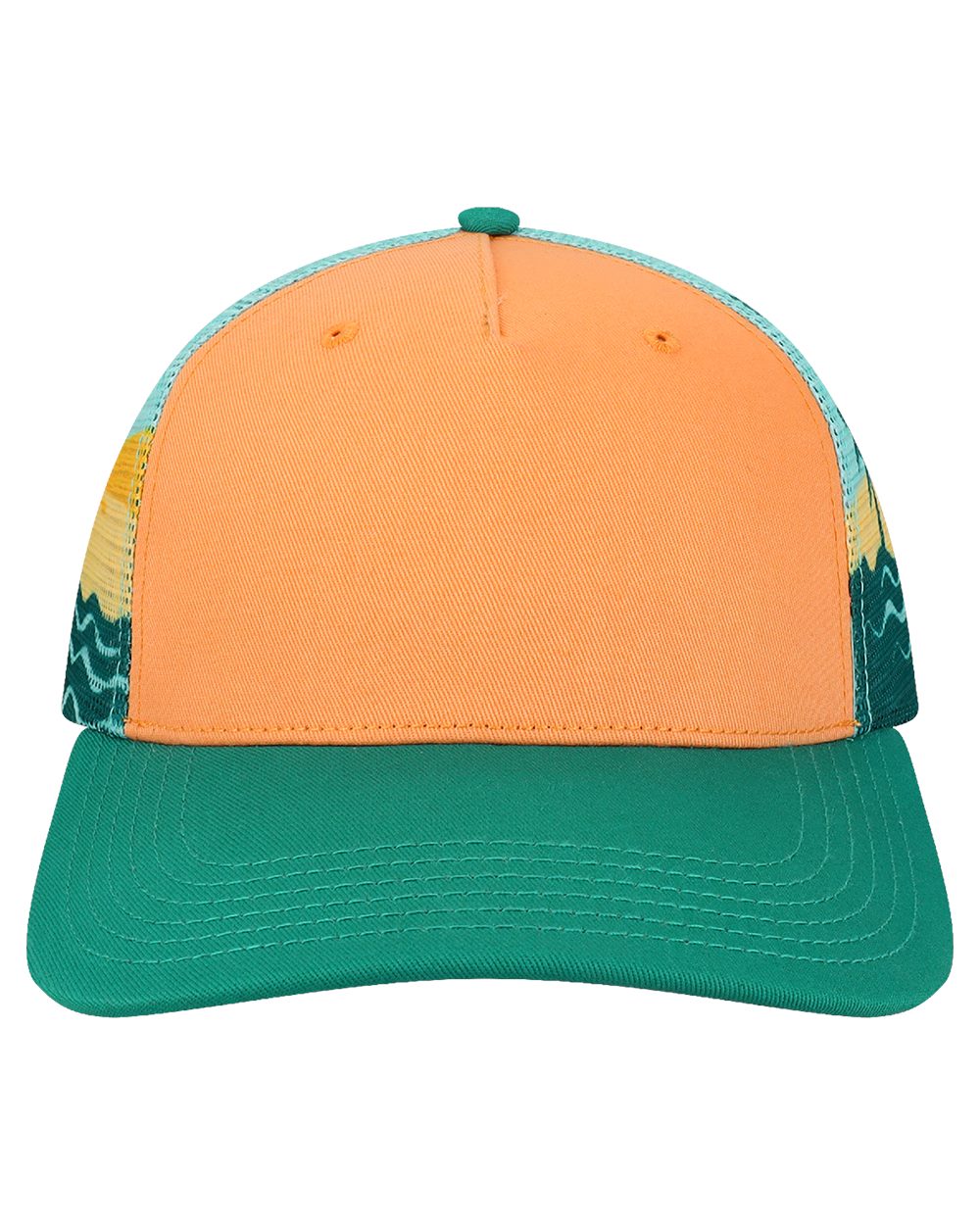 LOCALE - Plain Front Five-Panel Trucker Cap - 5PTKRS