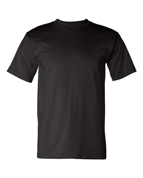 Bayside - Camiseta unisex de peso pesado, fabricada en EE. UU. - 5100