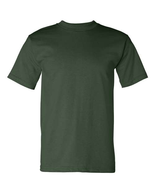 Bayside - Camiseta unisex de peso pesado, fabricada en EE. UU. - 5100