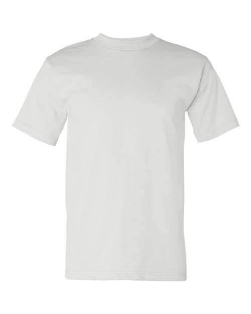 Bayside - Camiseta unisex de peso pesado, fabricada en EE. UU. - 5100