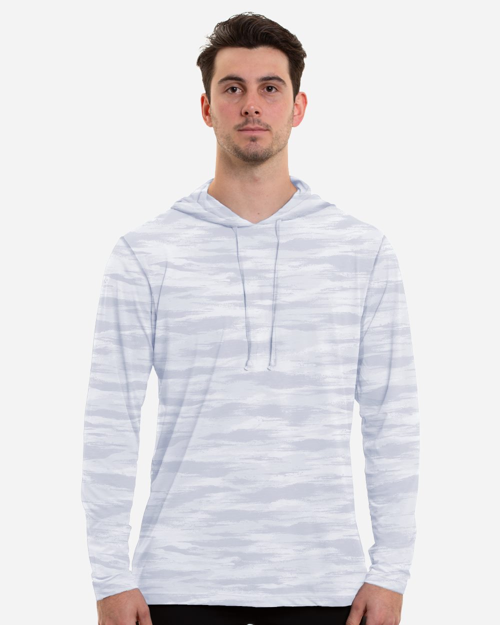 ANETIK - Men's Low Pro Tech Camo Hooded Long Sleeve T-Shirt - MVLPRH6