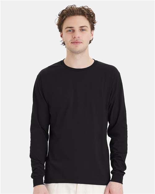 Hanes - Camiseta de manga larga Essential-T - 5286