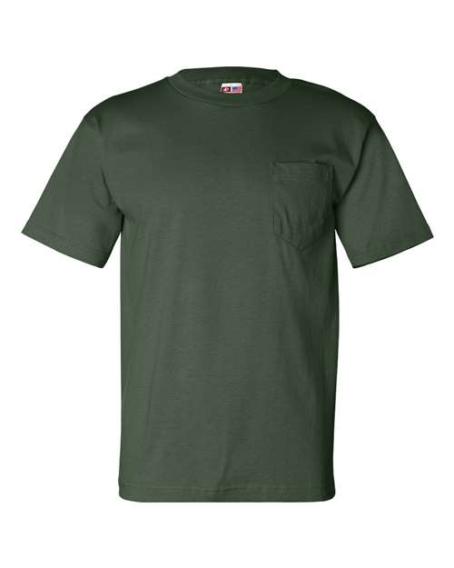 Bayside - Unisex USA-Made Pocket T-Shirt - 7100