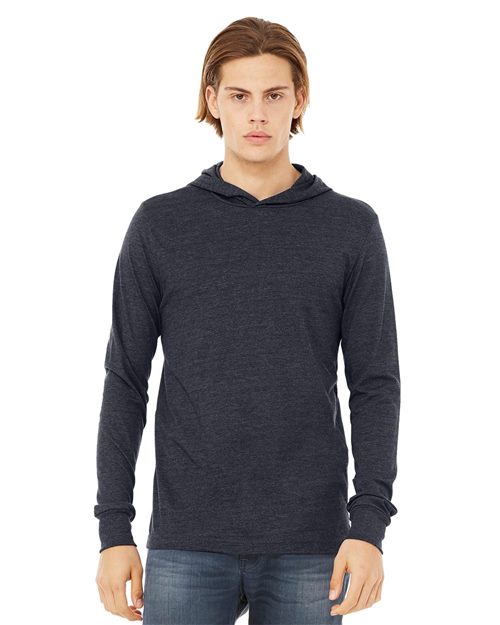 BELLA + CANVAS - Unisex Jersey Hooded Long Sleeve Tee - 3512