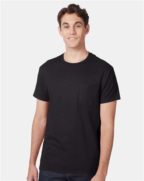 Hanes - Men's Authentic Pocket T-Shirt - 5590
