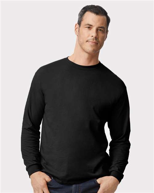 Gildan - Camiseta unisex de manga larga DryBlend® 50/50 - 8400