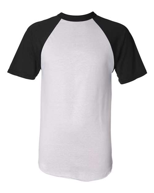 Augusta Sportswear - Camiseta de béisbol unisex con cuello raglán - 423