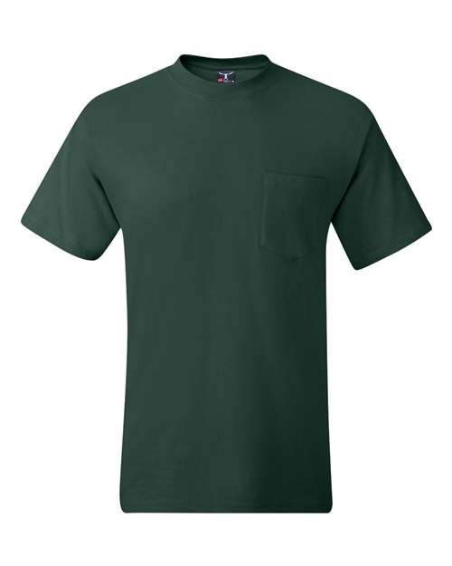 Hanes - Camiseta con bolsillo Beefy-T® para hombre - 5190