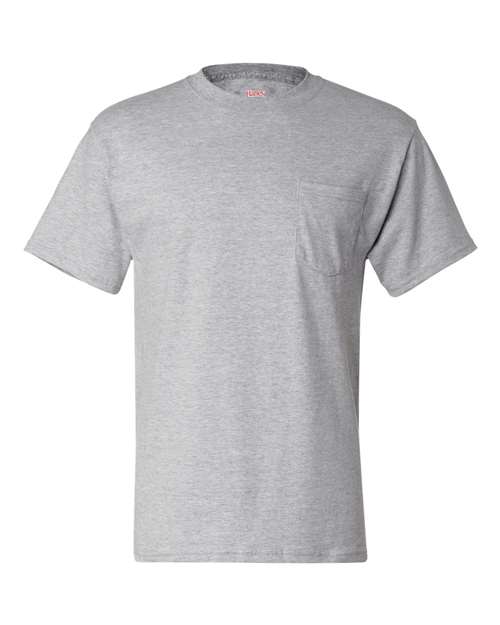 Hanes - Camiseta con bolsillo Beefy-T® para hombre - 5190