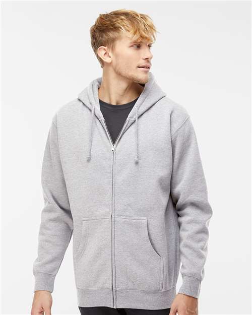 Independent Trading Co. - Sudadera unisex con capucha y cremallera completa - IND4000Z