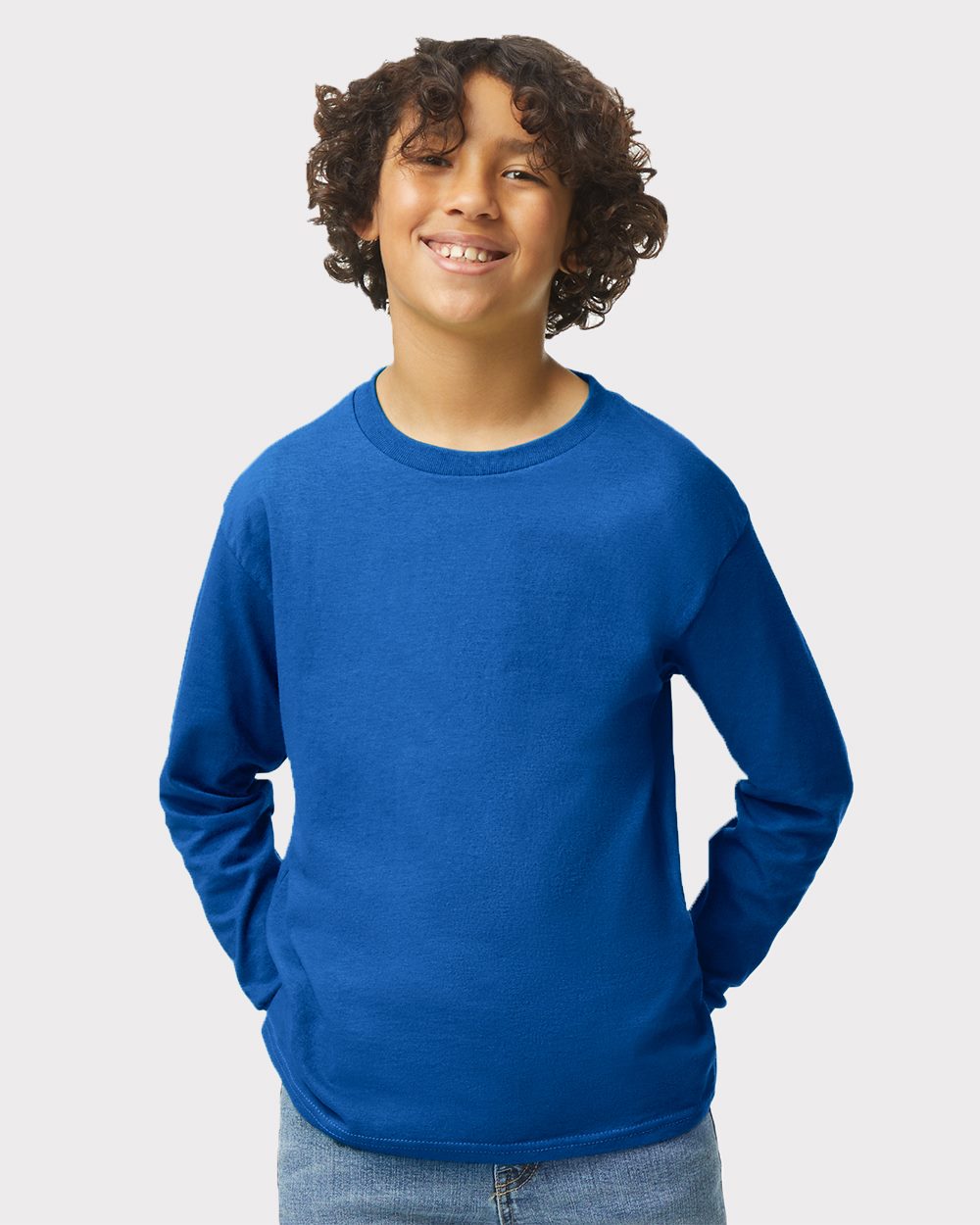 Gildan - Camiseta de manga larga de algodón pesado™ para jóvenes - 5400B