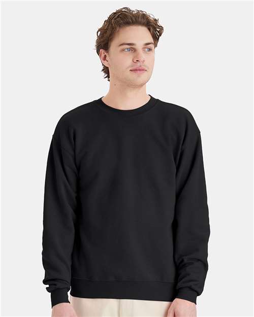 Hanes - Sudadera unisex EcoSmart® de cuello redondo - P160