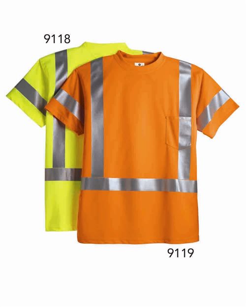 Kishigo - Unisex Class 3 T-Shirt - 9118-9119
