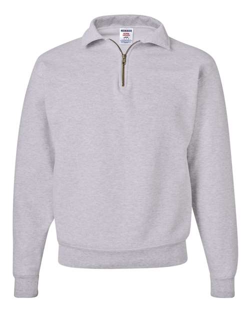 JERZEES - Unisex Super Sweats NuBlend® Quarter-Zip Cadet Collar Sweatshirt - 4528MR