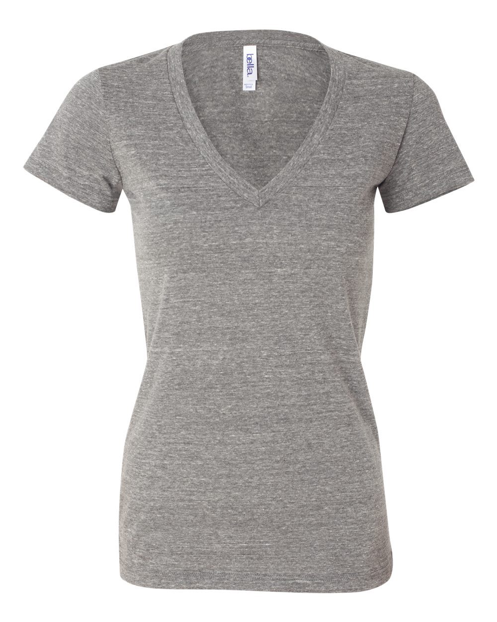 BELLA + CANVAS - Women’s Triblend Deep V-Neck Tee - 8435