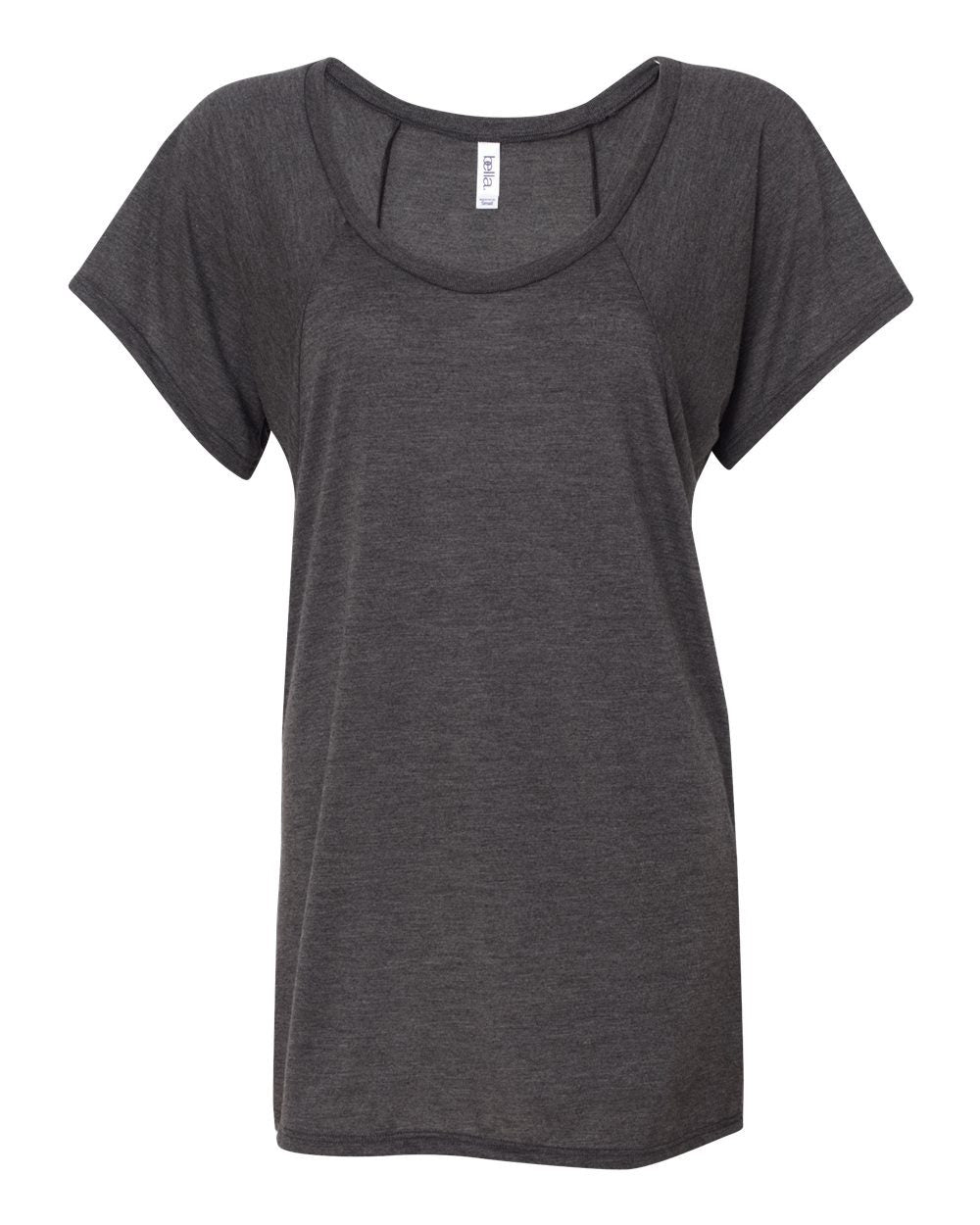 BELLA + CANVAS - Camiseta holgada de manga raglán para mujer - 8801