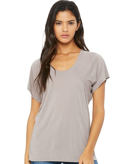 BELLA + CANVAS - Women’s Flowy Raglan Tee - 8801