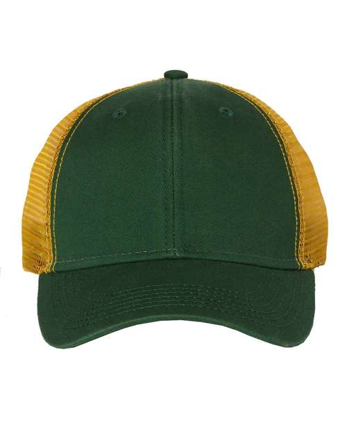 Valucap - Bio-Washed Trucker Cap - AH80