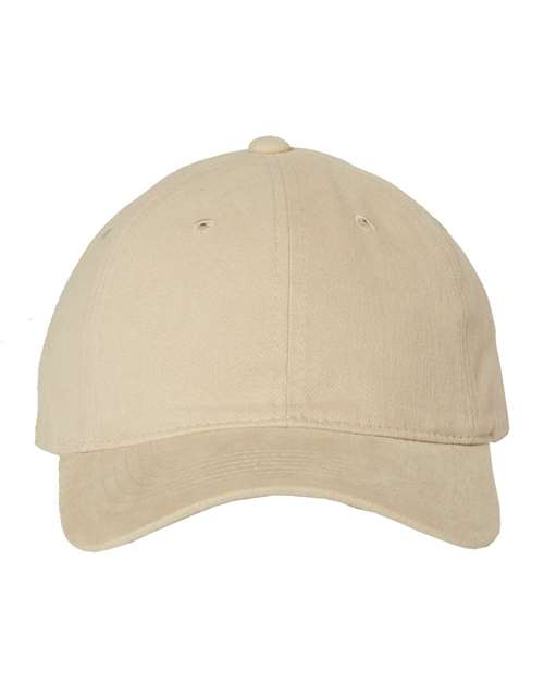 Valucap - Gorra de sarga cepillada gruesa sin estructura - 9610