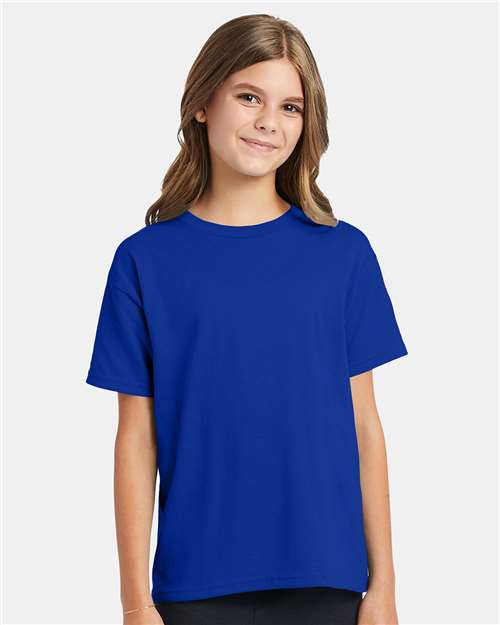 Hanes - Camiseta EcoSmart® para jóvenes - 5370