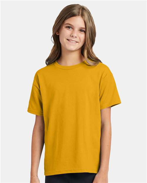 Hanes - Camiseta EcoSmart® para jóvenes - 5370