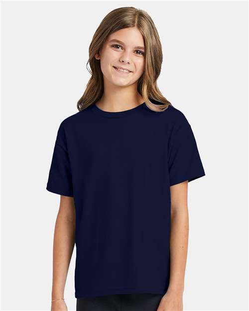 Hanes - Camiseta EcoSmart® para jóvenes - 5370