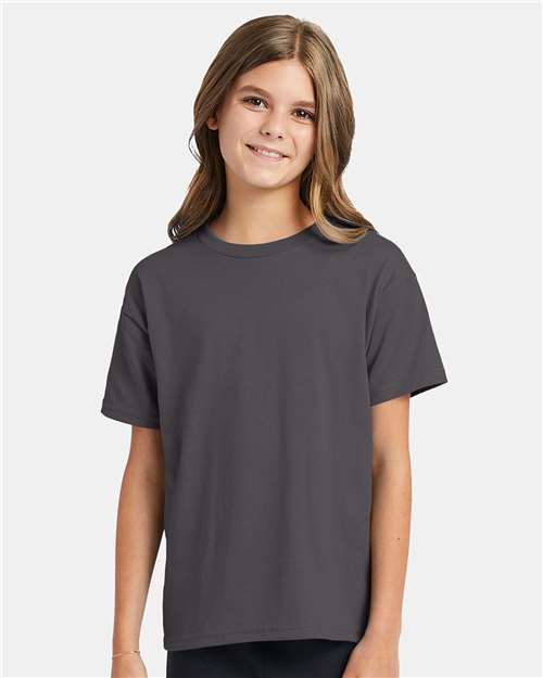 Hanes - Camiseta EcoSmart® para jóvenes - 5370