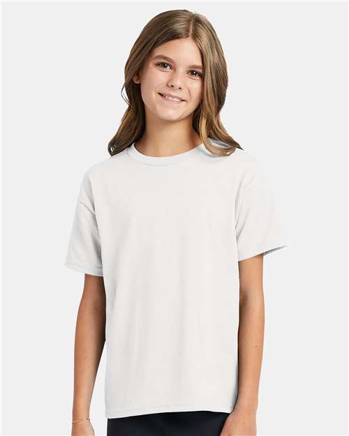 Hanes - Camiseta EcoSmart® para jóvenes - 5370