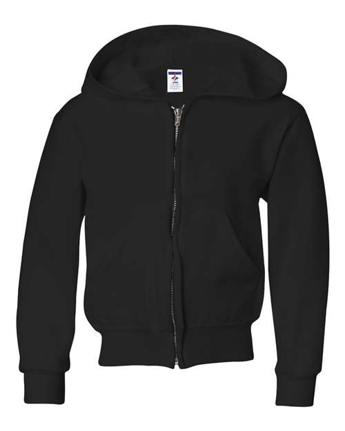 JERZEES - Youth NuBlend® Full-Zip Hooded Sweatshirt - 993BR