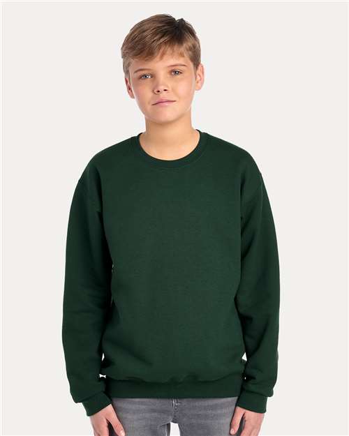 JERZEES - Youth NuBlend® Crewneck Sweatshirt - 562BR