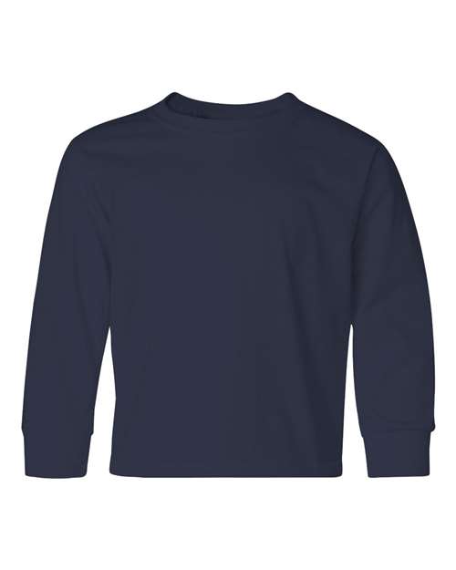 JERZEES - Youth Dri-Power® Long Sleeve 50/50 T-Shirt - 29BLR
